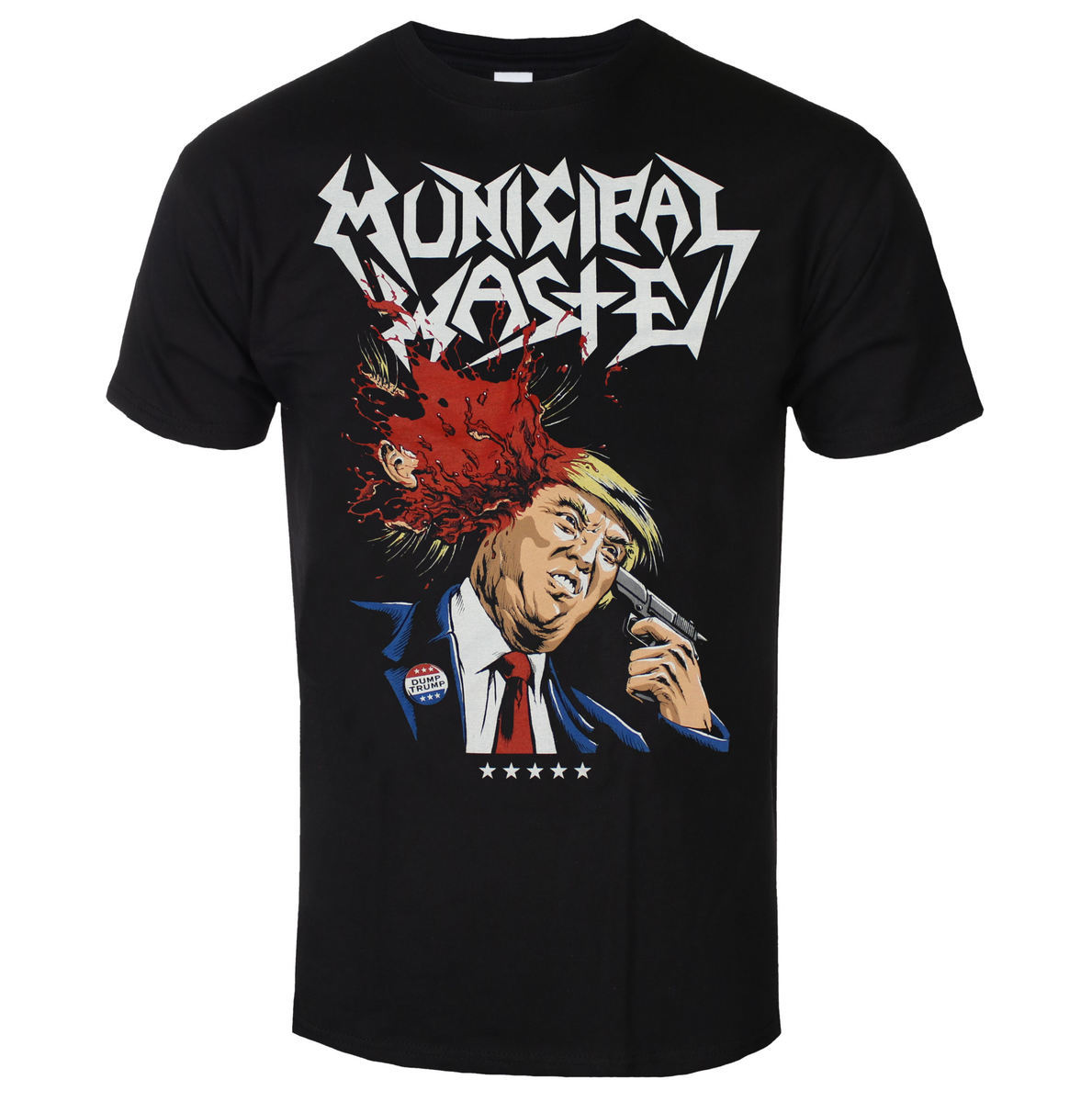 Metal T Shirt men s Municipal Waste Trump black ART WORX 710749 001 Metalshop.us