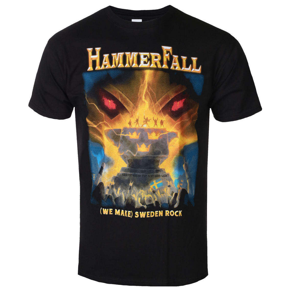 T-shirt Men Hammerfall - Sweden Rock Northern Lights - ART WORX L