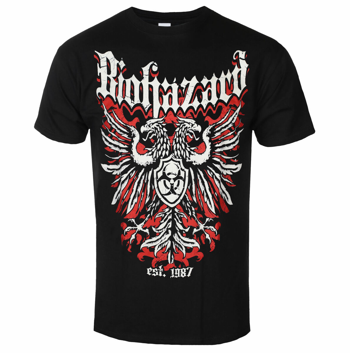 Men's T-shirt Biohazard - Crest - ROCK OFF XL