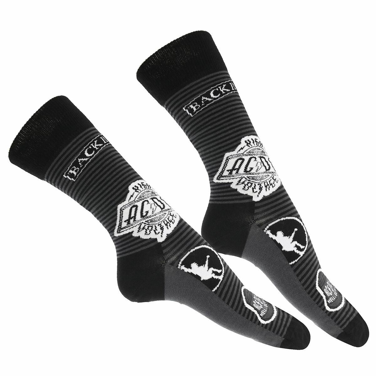 Socks AC/DC - Icons - BLACK - ROCK OFF 40-45