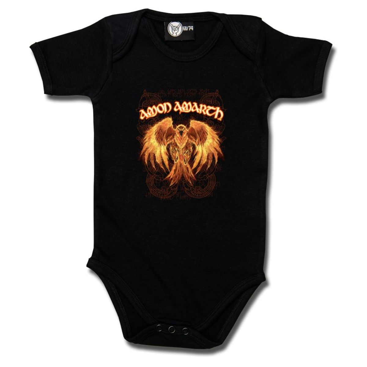 Children's Bodysuit Amon Amarth - (Burning Eagle) - Metal-Kids 80/86