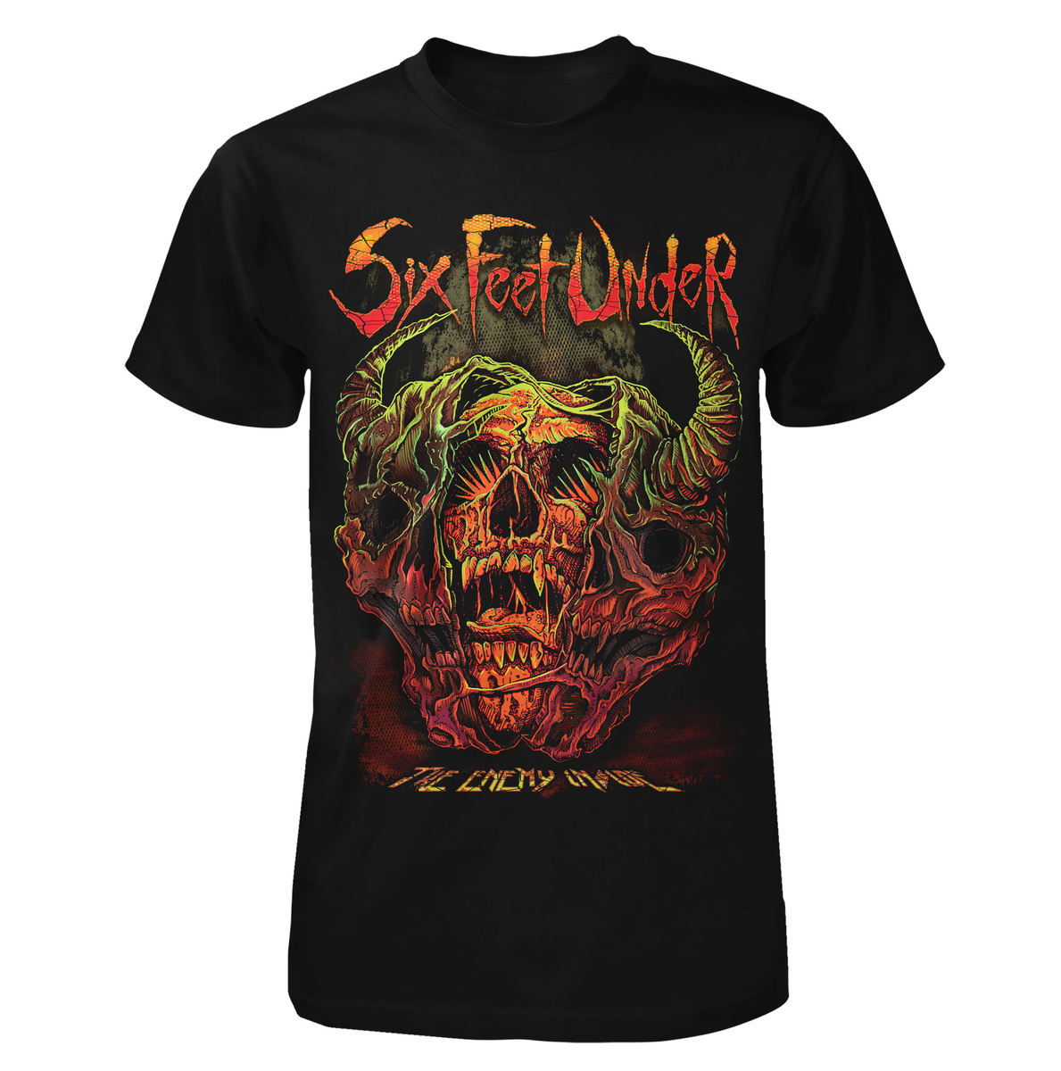 T-shirt Men Six Feet Under - The Enemy Inside - ART WORX L