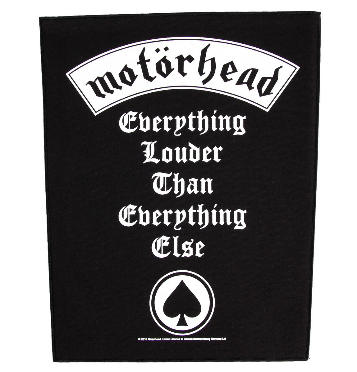 Patch Large Motörhead - Everything Louder - RAZAMATAZ