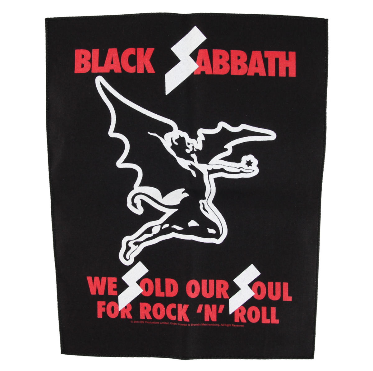 Patch BLACK The SABBATH - WE SOLD OUR SOULS - RAZAMATAZ