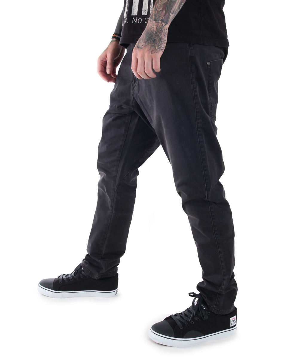 Pants Men GLOBE - Select Loose Taper - Vintage Black 28