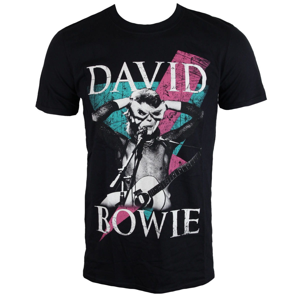 T-shirt Metal Men's David Bowie - Thunder - ROCK OFF S