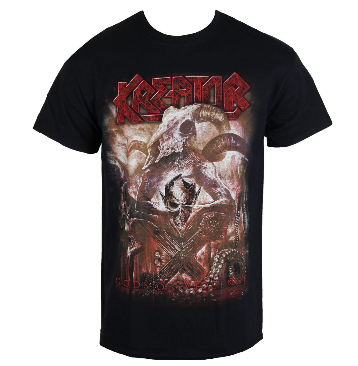 T-shirt Metal Men's Kreator - GODS OF VIOLENCE - RAZAMATAZ L