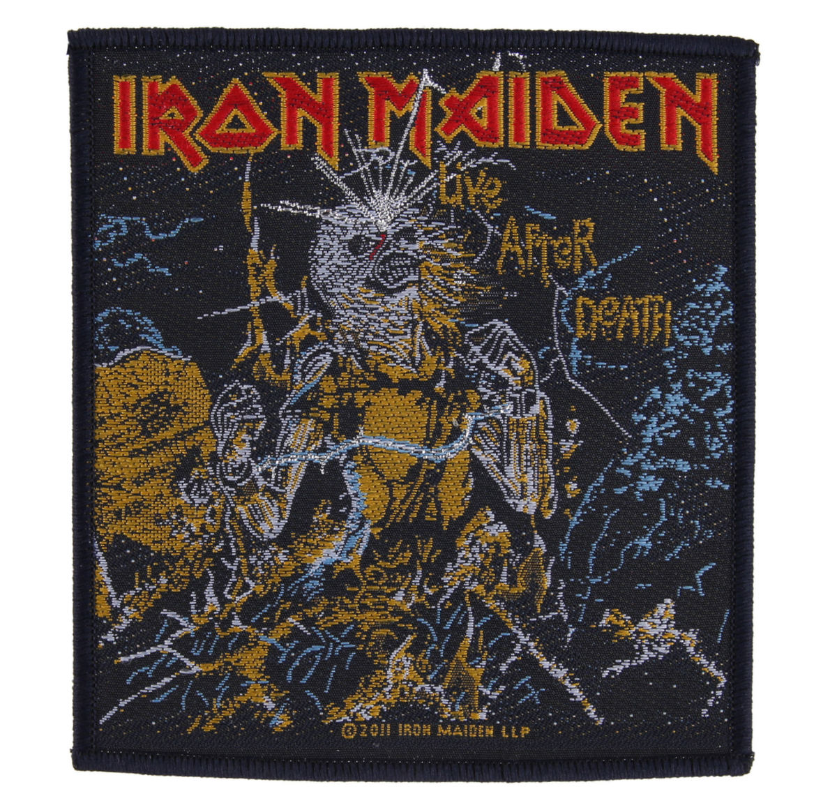 Patch IRON MAIDEN - LIVE AFTER DEATH - RAZAMATAZ