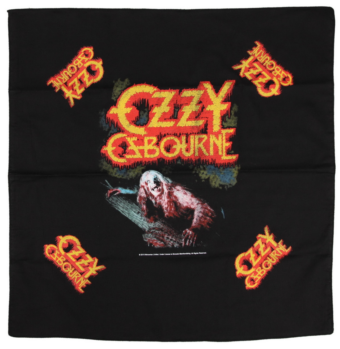 Kerchief OZZY OSBOURNE - BARK AT THE MOON - RAZAMATAZ