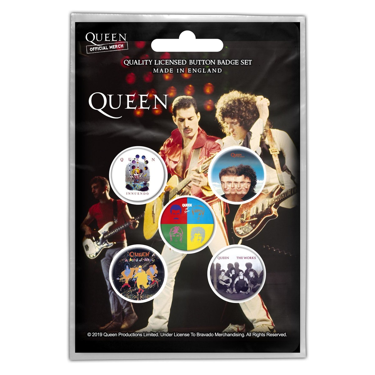 Badges Queen - Later Albums - RAZAMATAZ