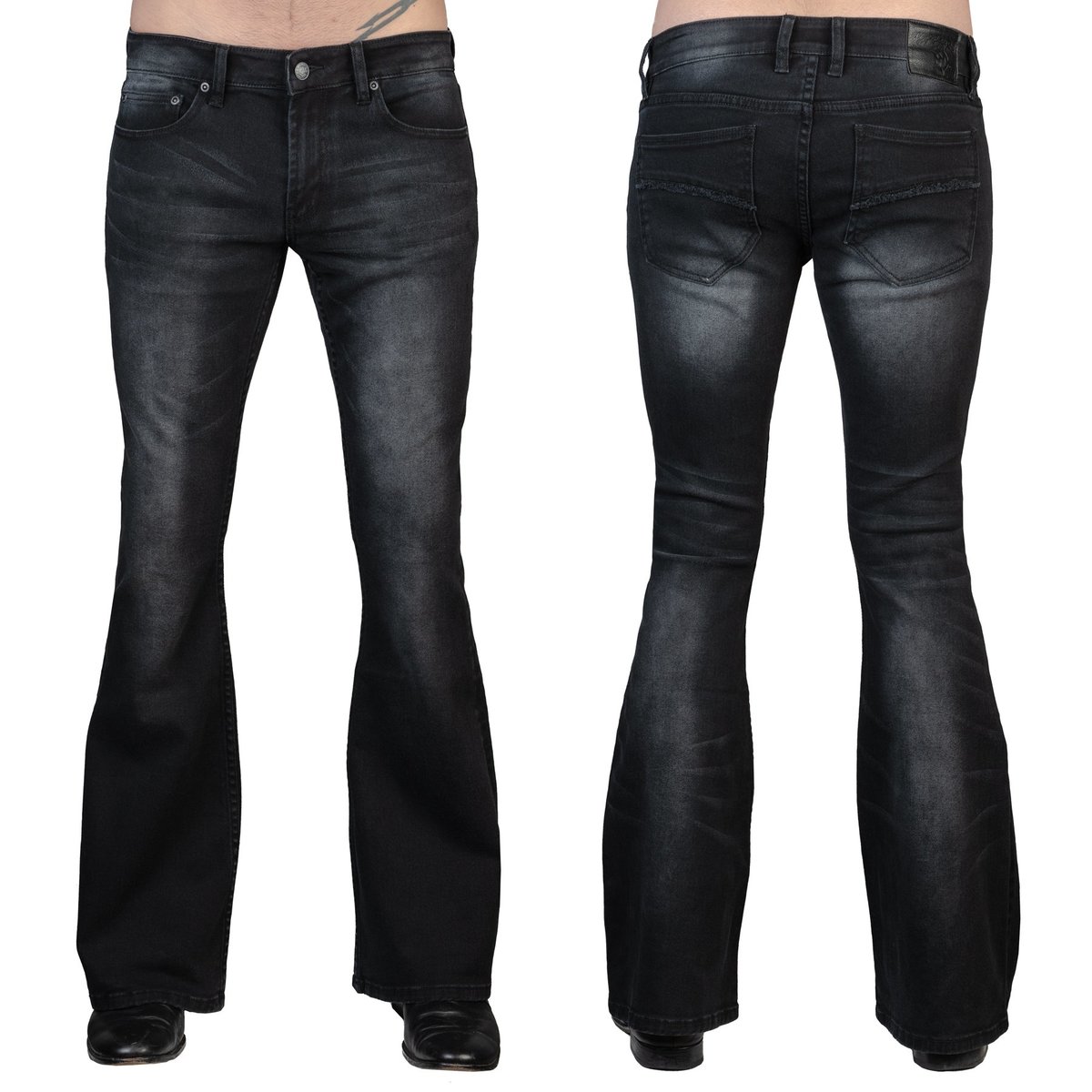 Men's Trousers (jeans) WORNSTAR - Starchaser - Vintage Black 38