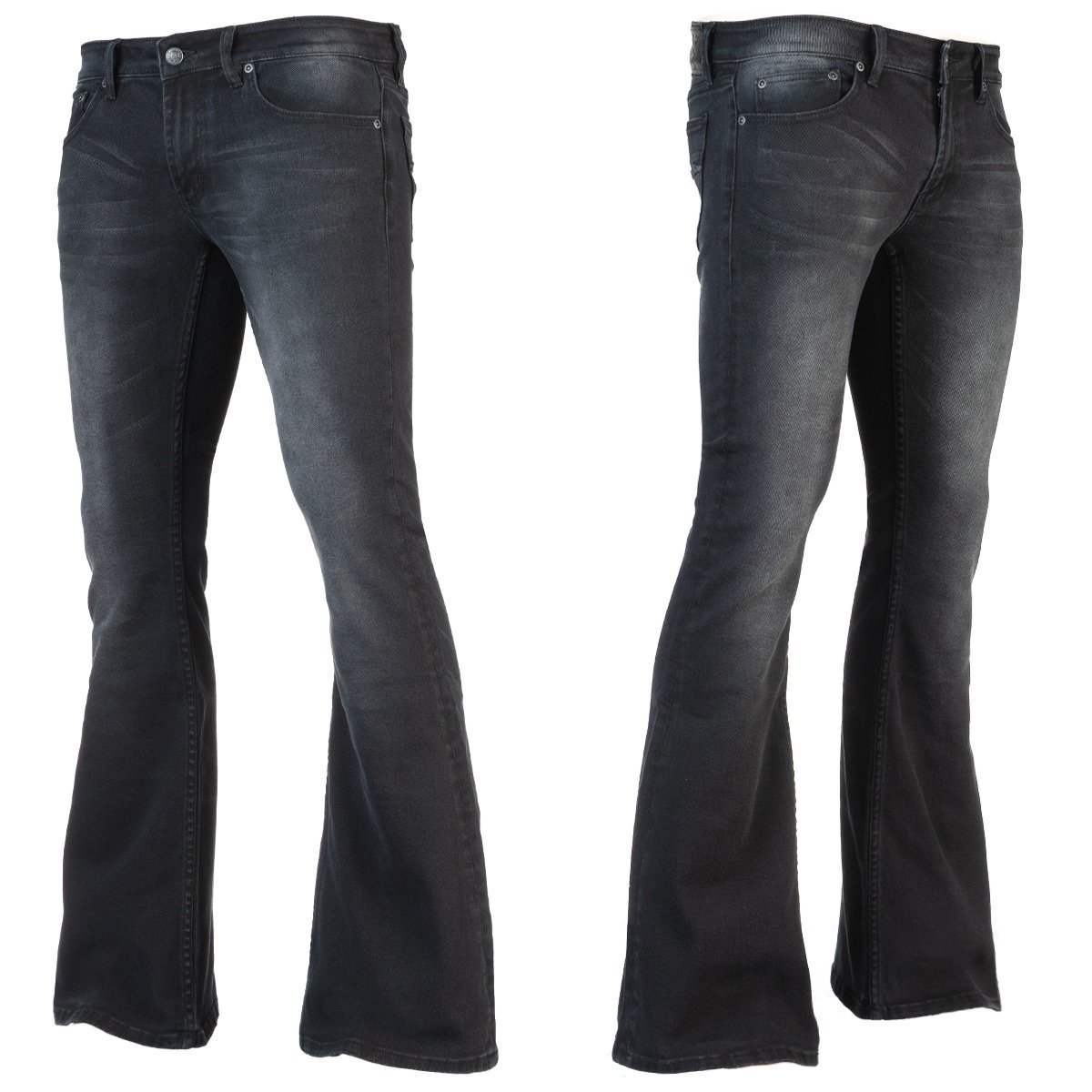 Men's Trousers (jeans) WORNSTAR - Starchaser - Vintage Black 38