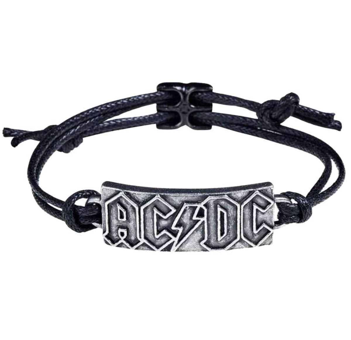 Bracelet ALCHEMY GOTHIC - AC / DC - Rectangular Logo