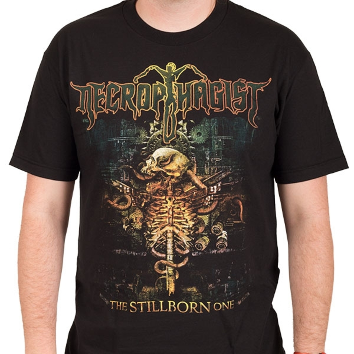 T-shirt Metal Men's Necrophagist - The Stillborn One - INDIEMERCH M