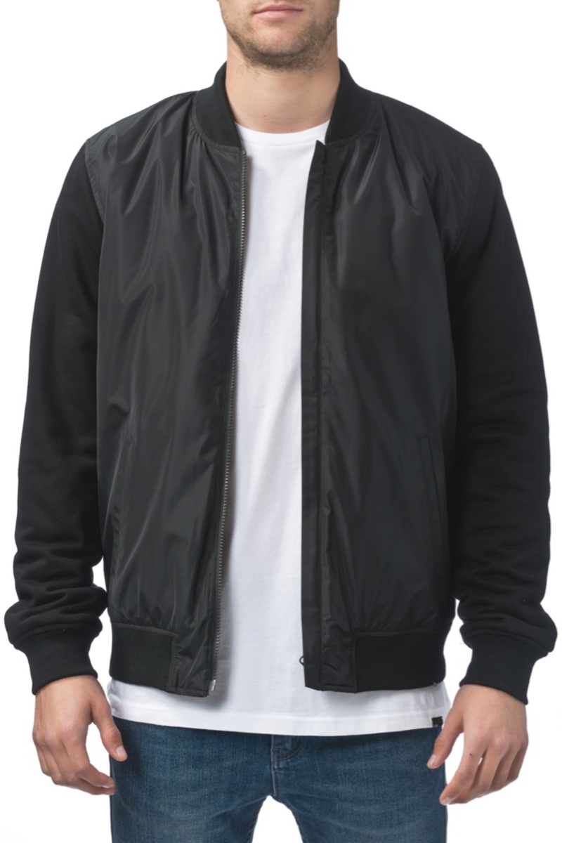 Men´s Jacket GLOBE - Bomber - Black L