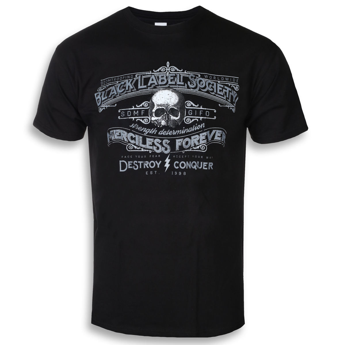 T-shirt Men's BLACK LABEL SOCIETY - MERCILESS FOREVER - PLASTIC HEAD XXL