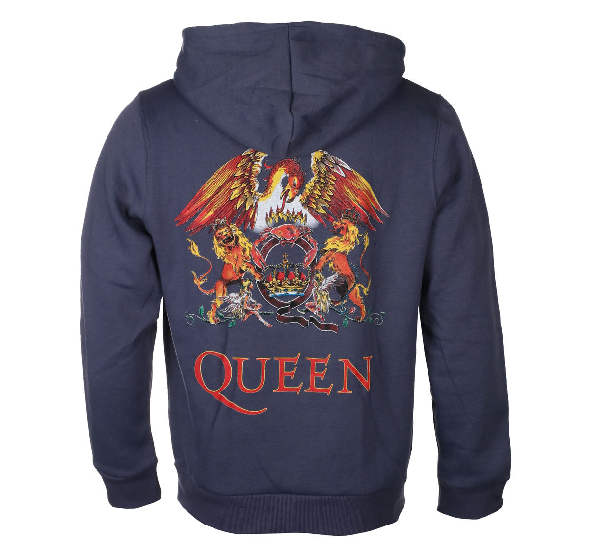 Hoodie Men's Queen - Classic Crest - ROCK OFF M