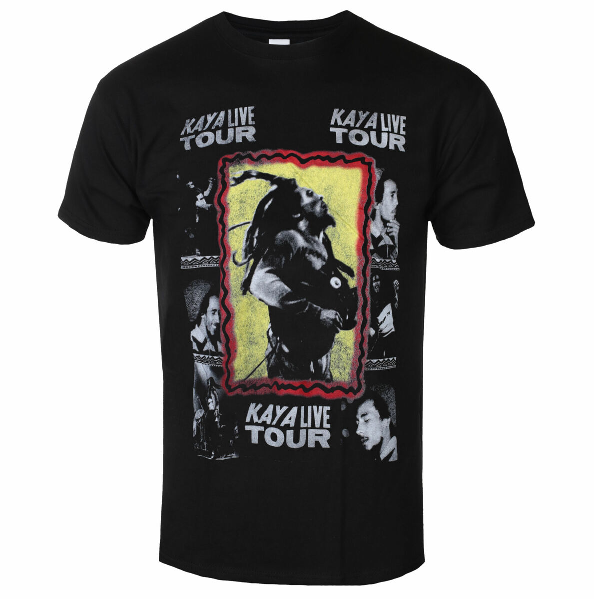 Men's T-shirt Bob Marley - Kaya Tour - BLACK - ROCK OFF M