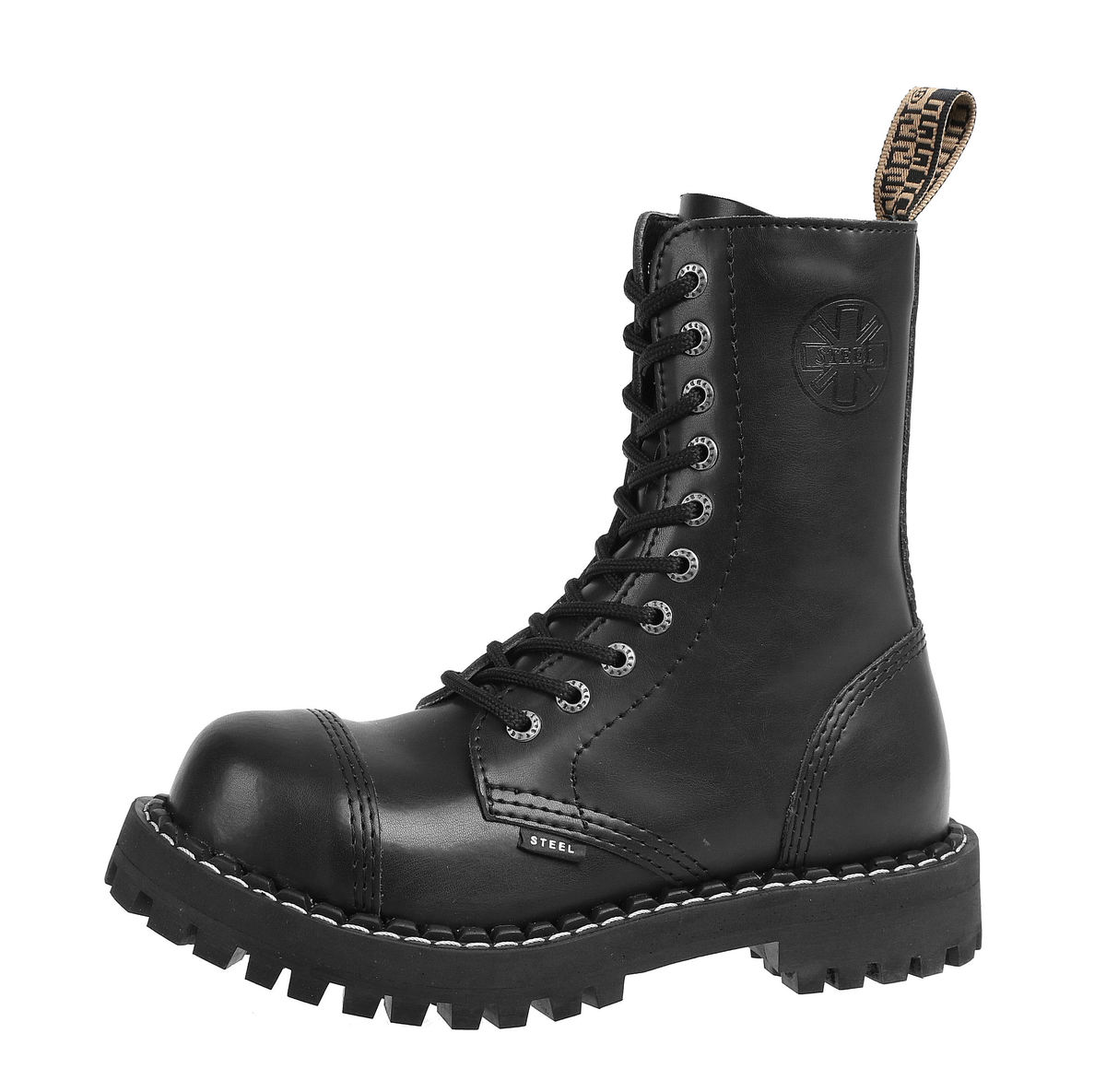 Winter Boots STEEL - 10 Holes - Black 36