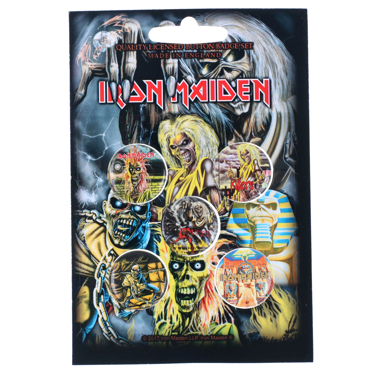 Pin Badges Iron Maiden - RAZAMATAZ