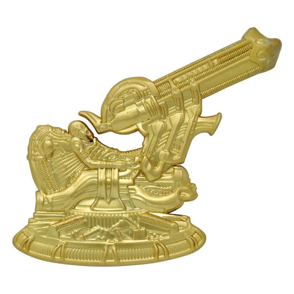 Decoration Alien - XL Premium Pin Badge - Gold Plated